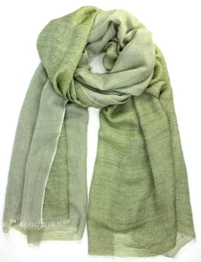 100% Pashmina Shawl in Silver Sage