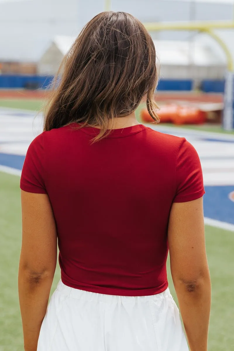 Alabama Crimson Baby Tee