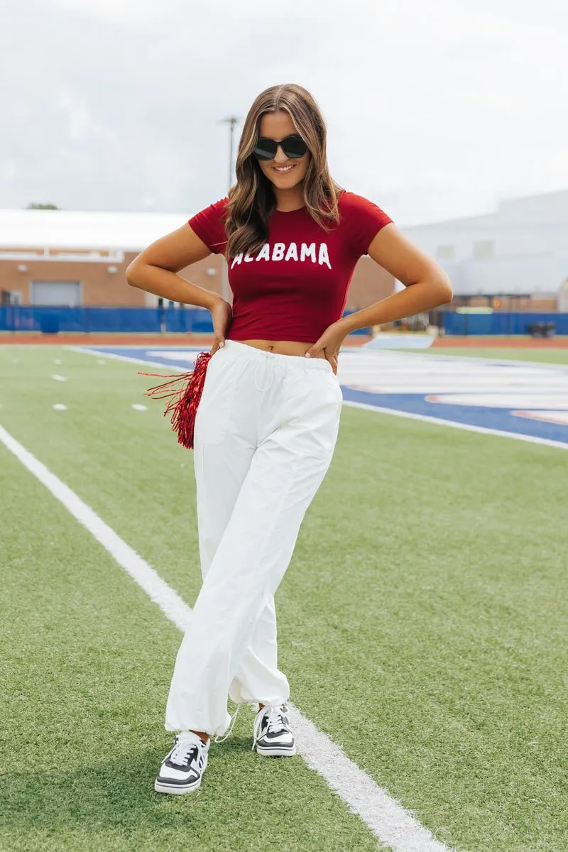 Alabama Crimson Baby Tee