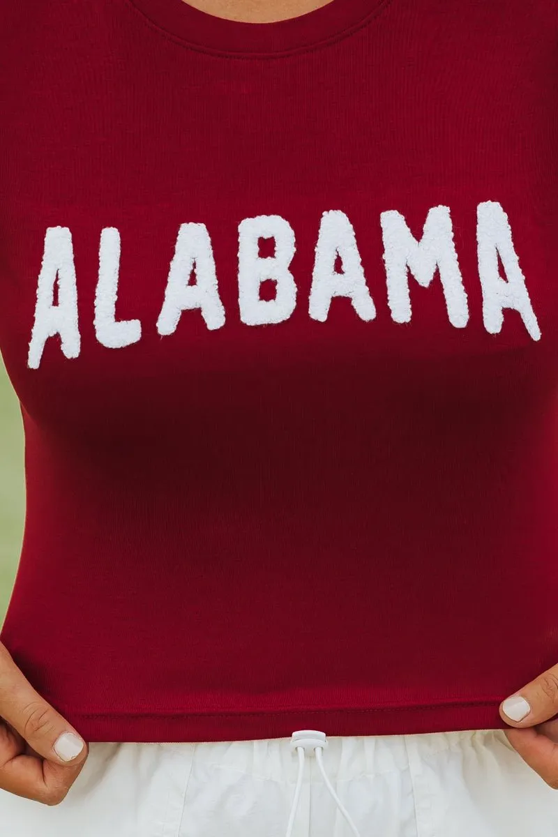 Alabama Crimson Baby Tee