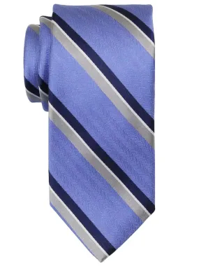Boy's Tie 22385 Blue/Silver