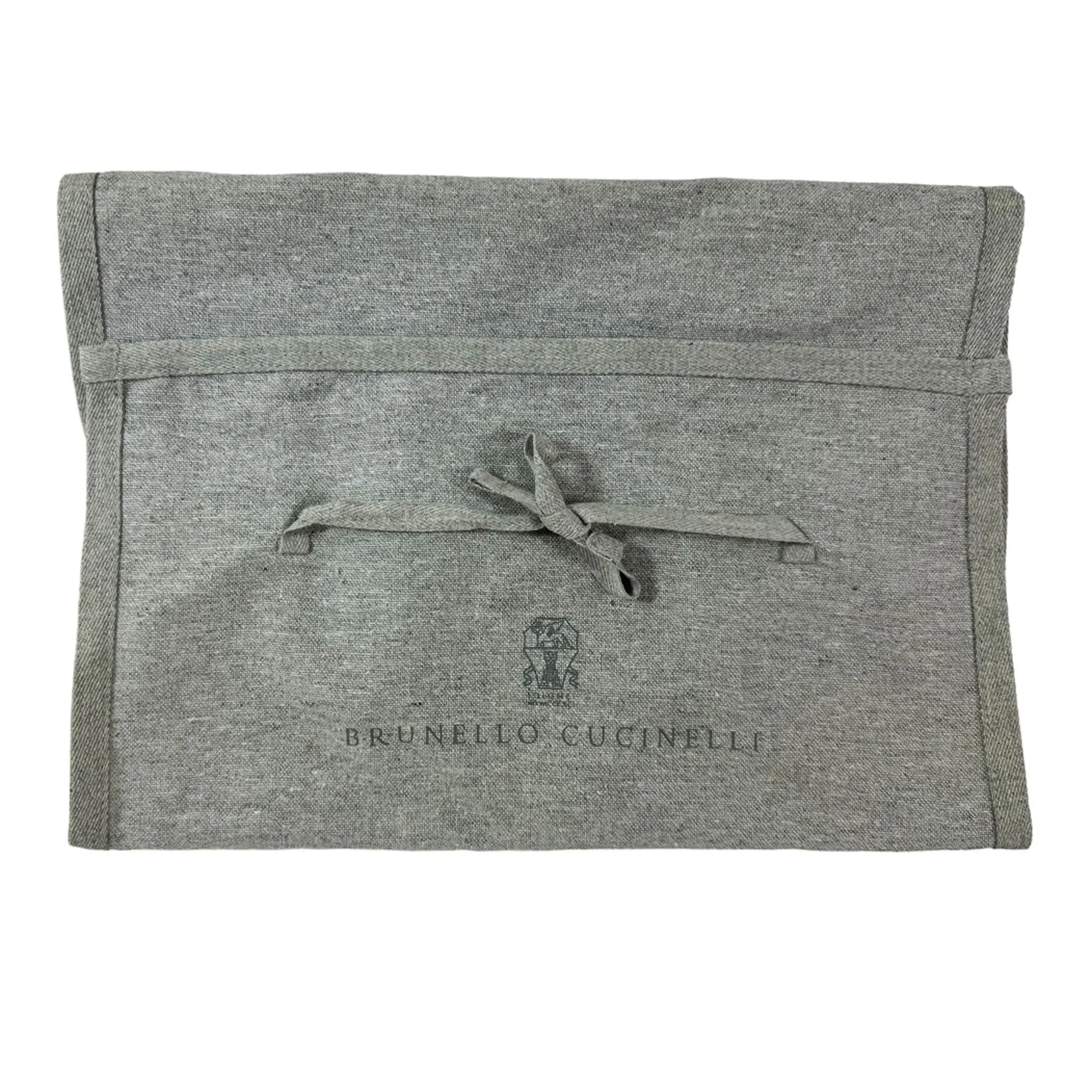 Brunello Cucinelli Linen Scarf Taupe Gray - Luxury Women Designer Shawl