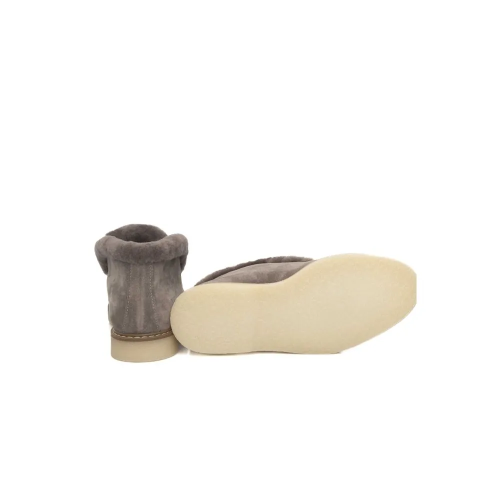 Cerruti 1881 Beige Leather Women Women's Boot