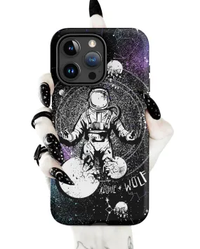 Cosmic Explorer Tough Phone Case for iPhone - Anti-scratch Shockproof Witchy Phone Cover Goth Gifts