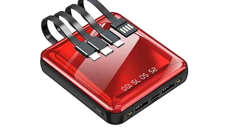 Electroplated mini mobile power customized