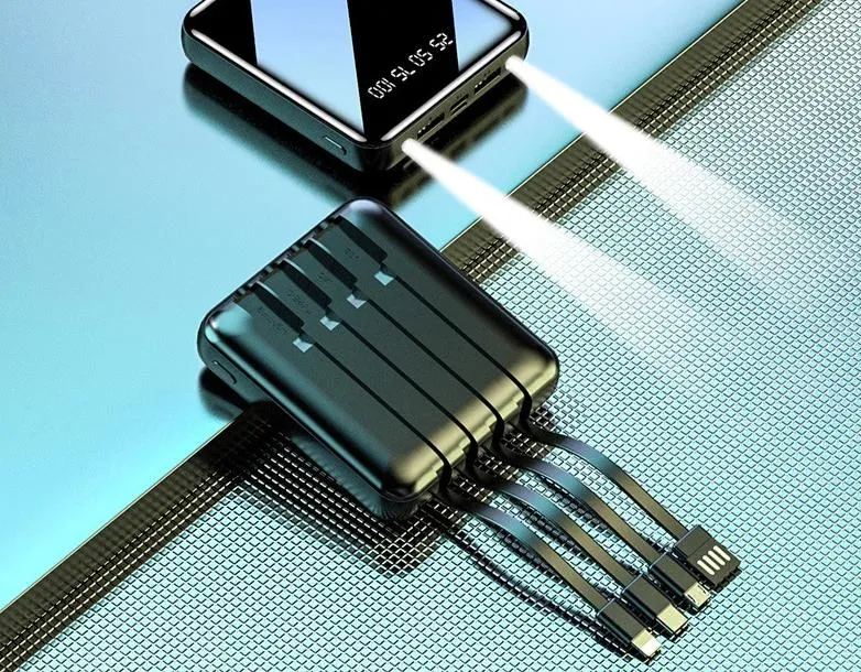 Electroplated mini mobile power customized