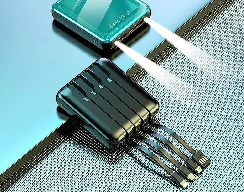 Electroplated mini mobile power customized