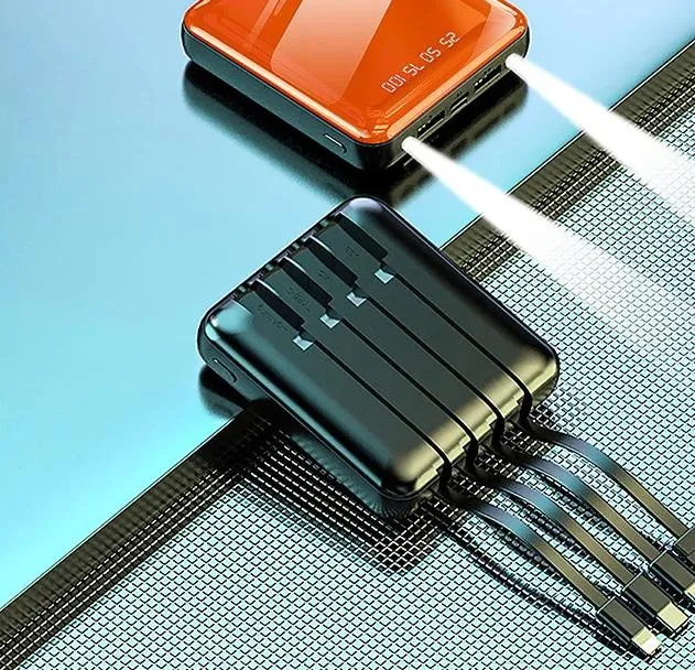 Electroplated mini mobile power customized