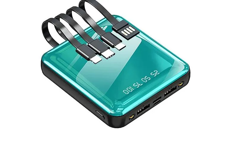 Electroplated mini mobile power customized