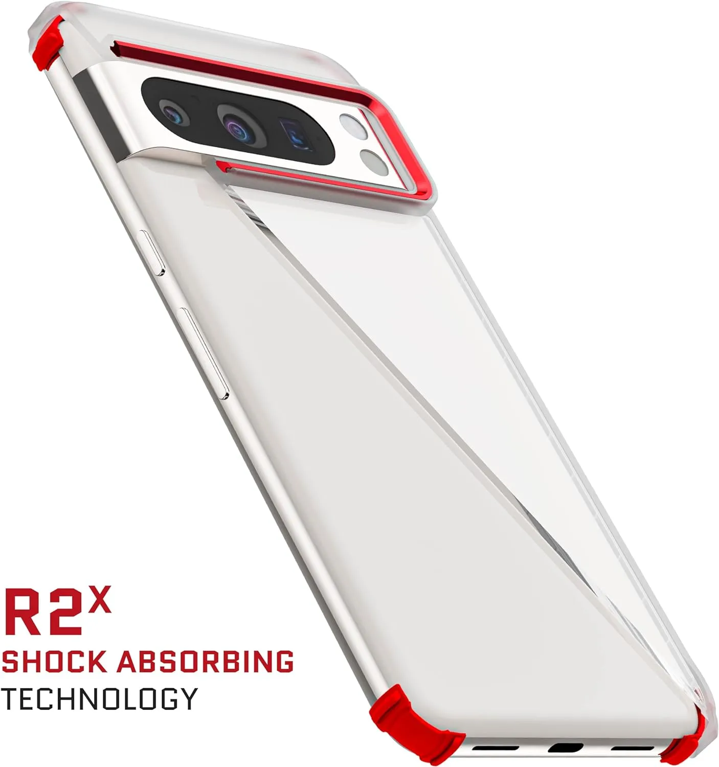 Ghostek Google Pixel 8 Pro Covert Ultra-Thin Clear Case Clear