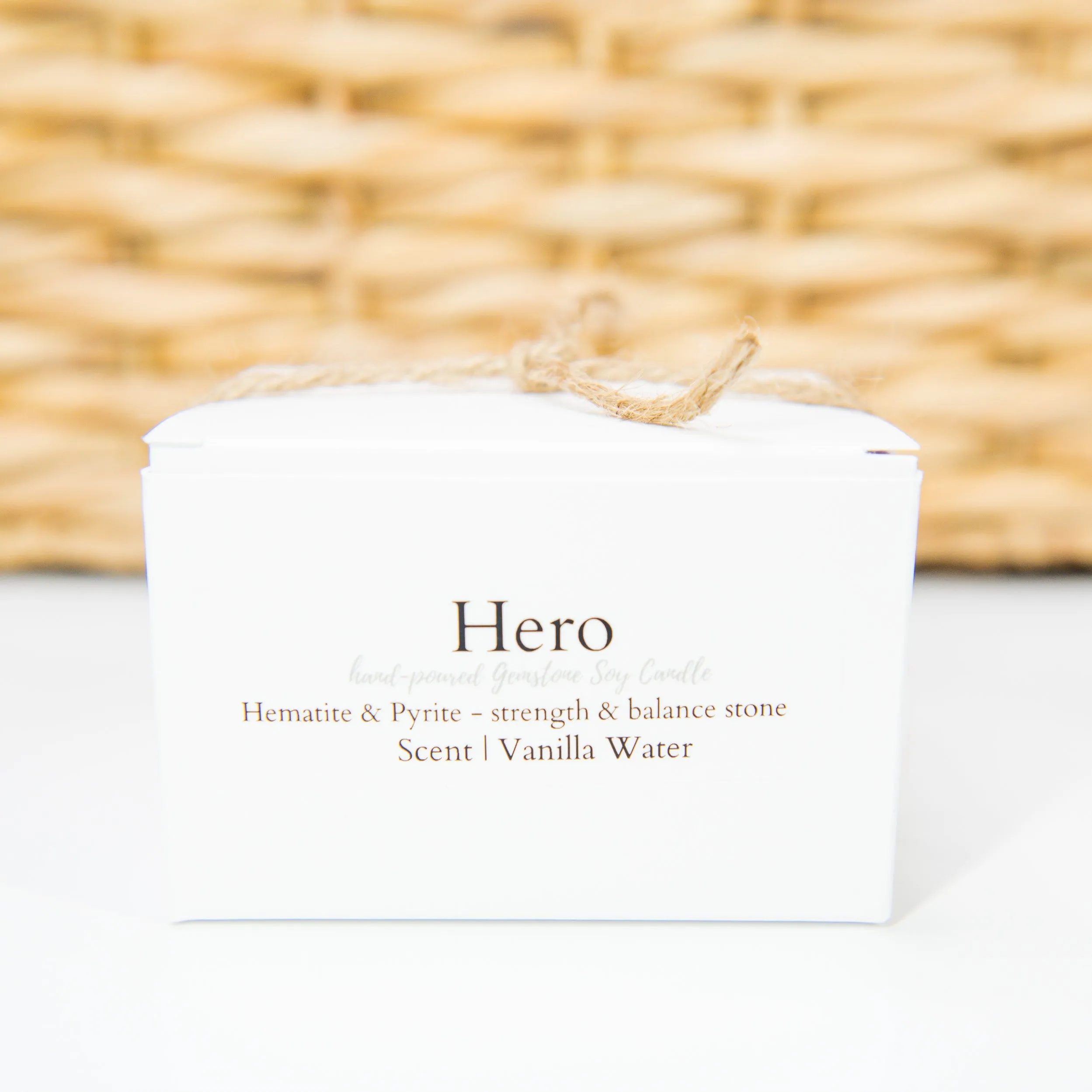 Hero Relief Candle - Small Batch. Hand Poured. Gemstone | Soy
