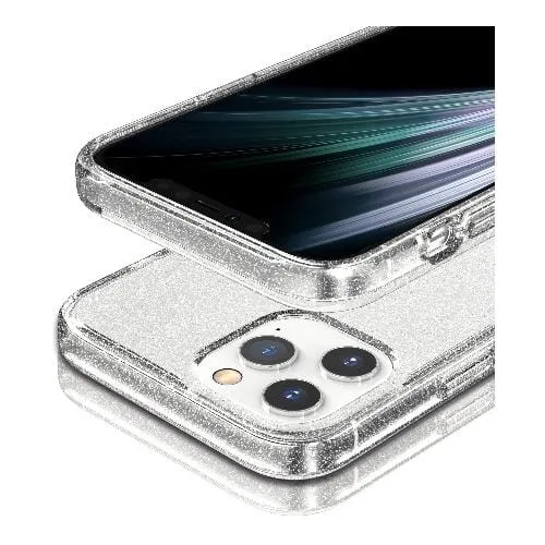 Inspire Series Clear Glitter Case - iPhone 12 & iPhone 12 Pro