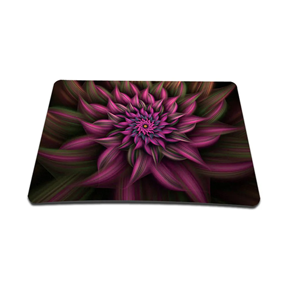 Notebook / Netbook Sleeve Carrying Case w/ Handle & Adjustable Shoulder Strap & Matching Skin & Mouse Pad – Purple Floral Flower