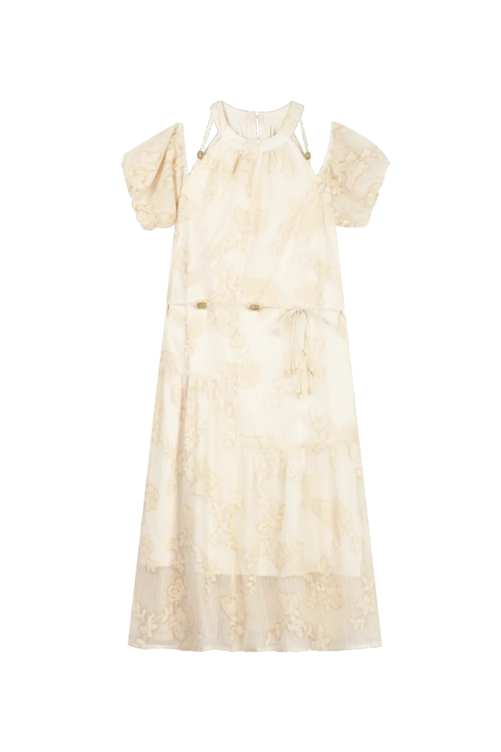 Off the Shoulder Floral Maxi Dress for Women
