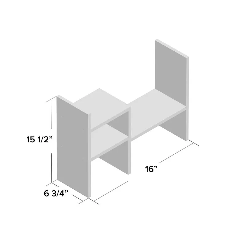 Ringdal Free Standing 2 Piece Display Rack Set