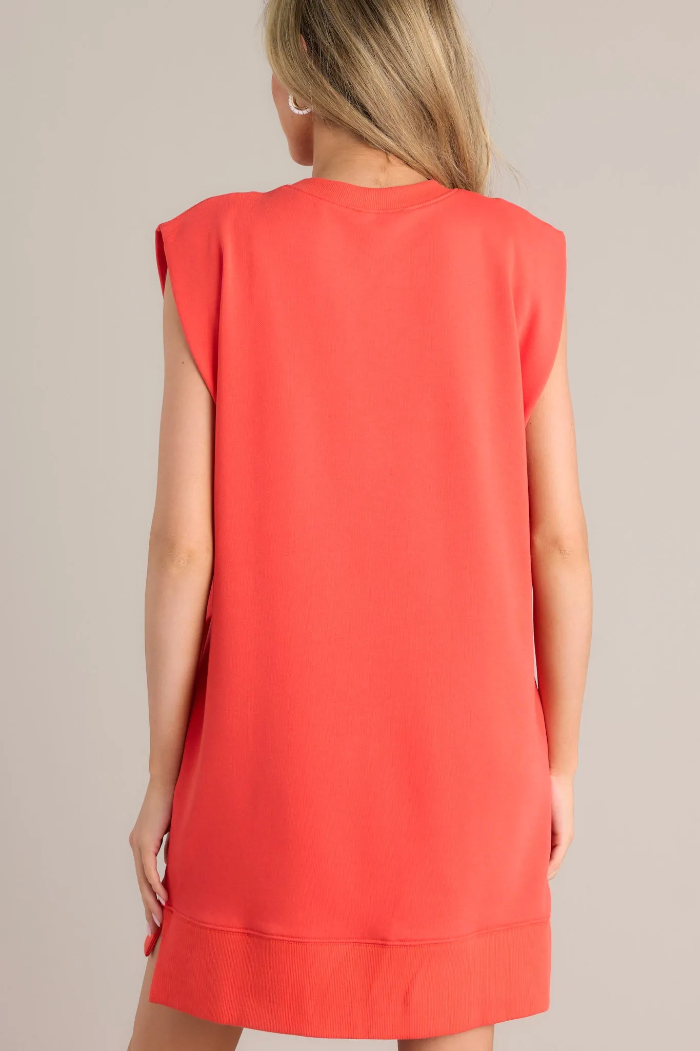 Salsa Splash Tomato Red Cap Sleeve Mini Dress