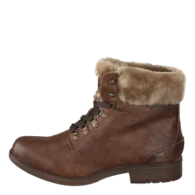 Stiefelette Kastanie
