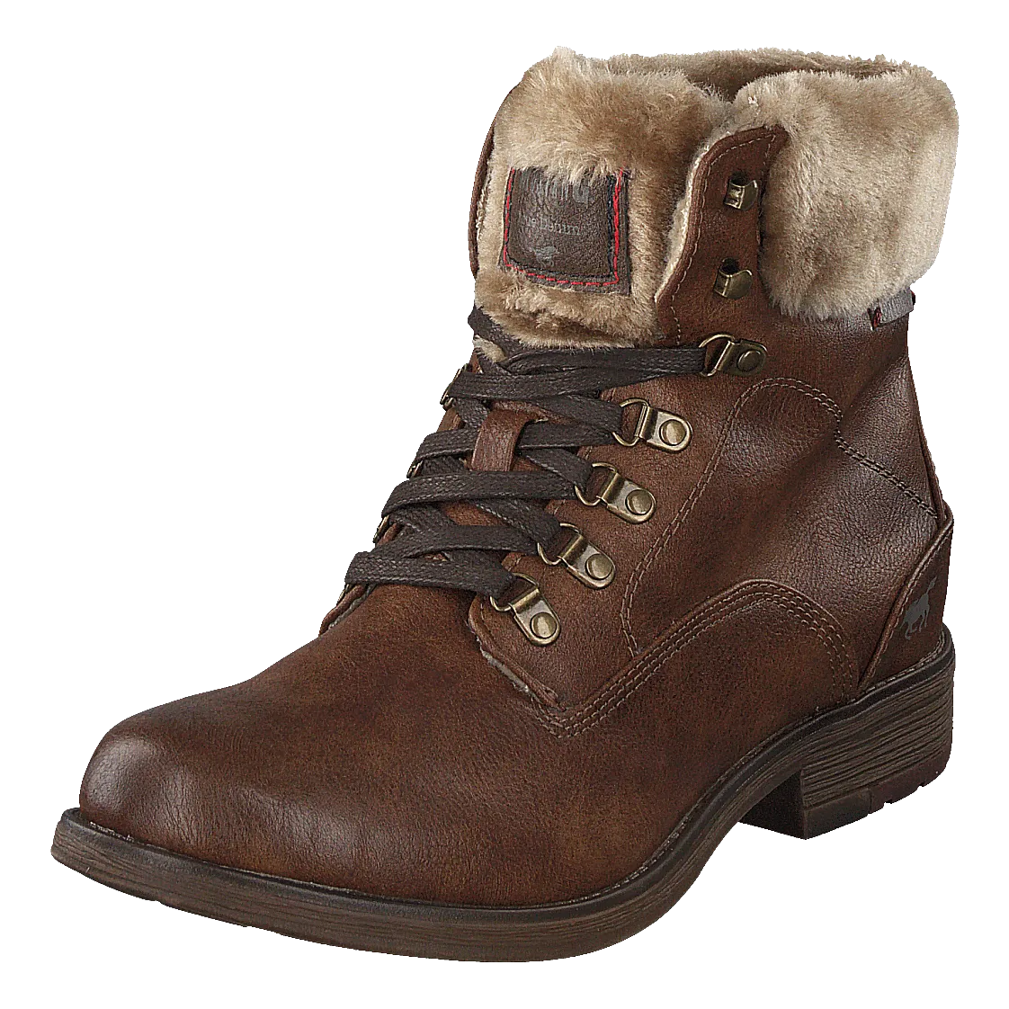 Stiefelette Kastanie