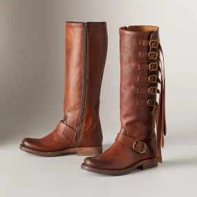 Veronica Strap Tall Boots